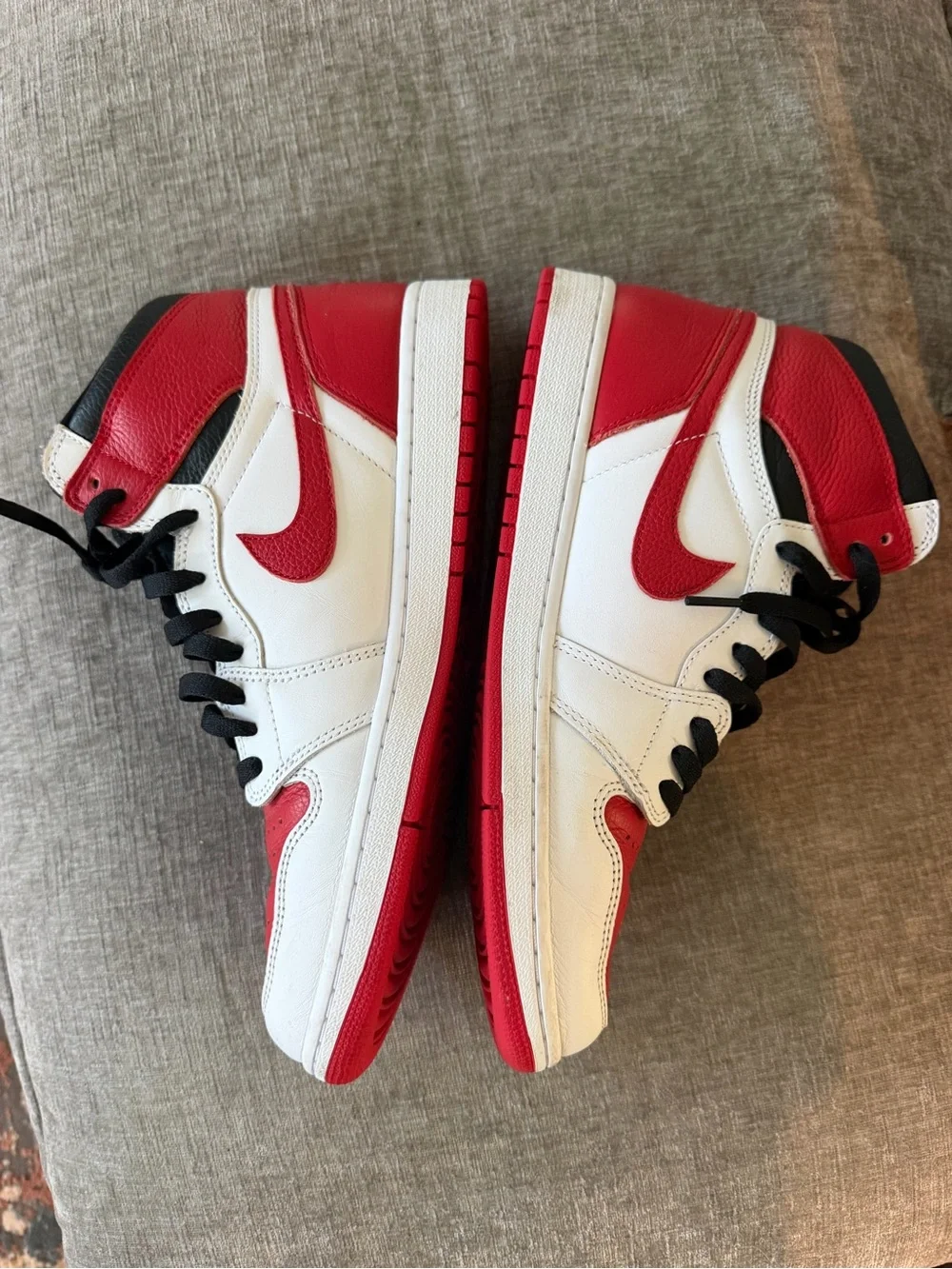 Air Jordan 1 Retro High OG “Heritage” - White/Red/Black 11.5